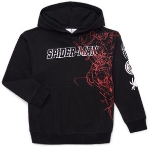 Boys 10/12 Spider-Man Hoodie